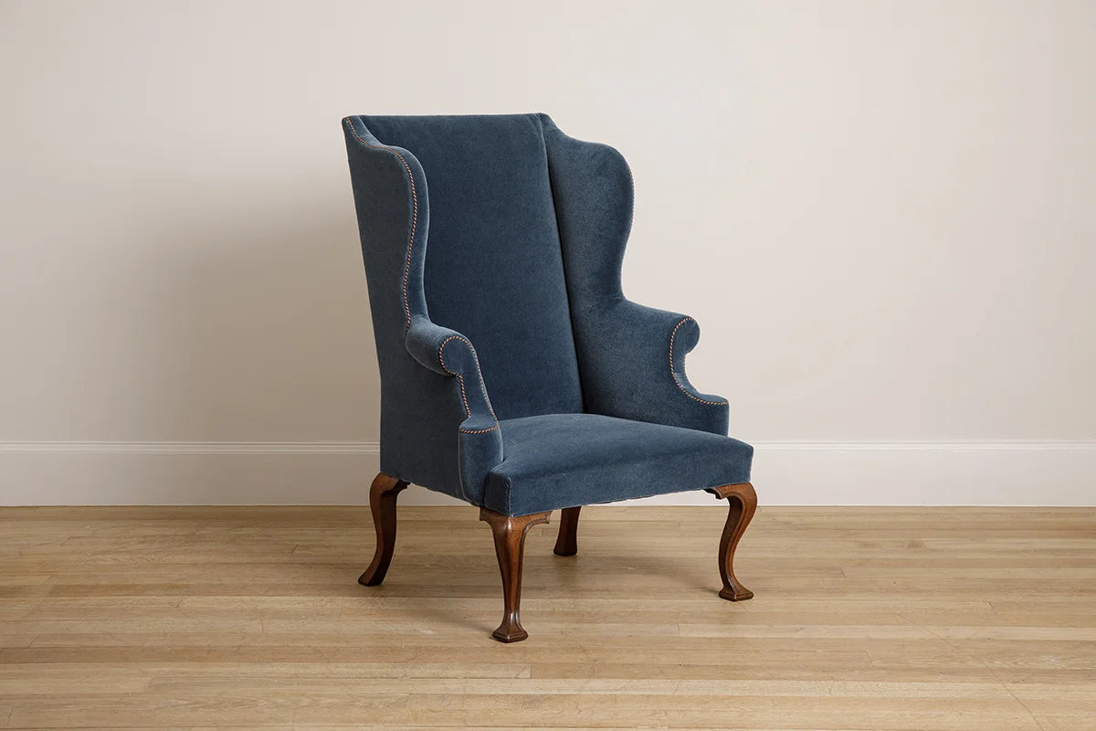 Wing Armchair - English Walnut - antique finish