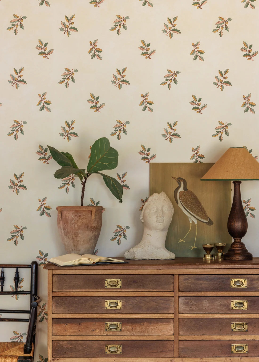 Oak Leaf Wallpaper - Original