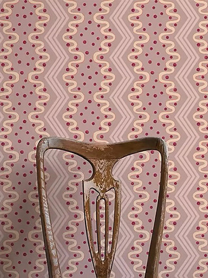 Madame Ziggle Wallpaper - Blueberry Yoghurt