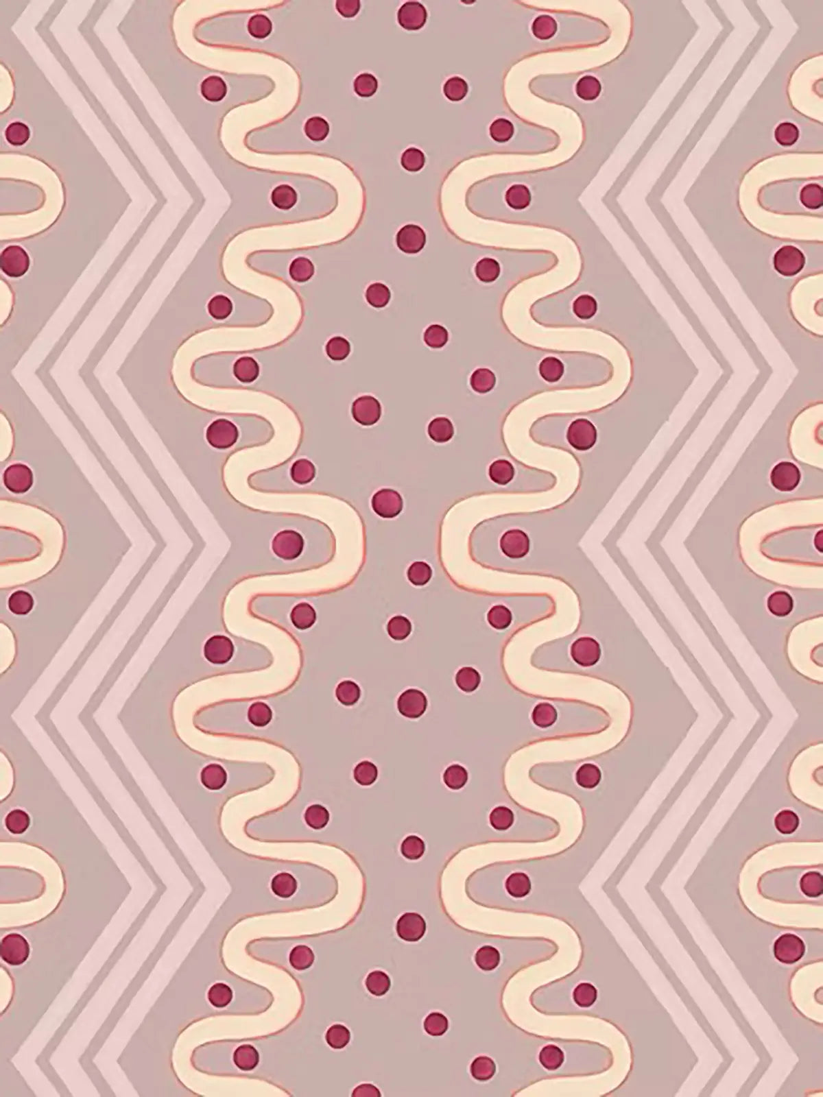 Madame Ziggle Wallpaper - Blueberry Yoghurt