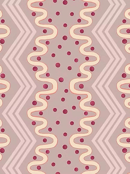 Madame Ziggle Wallpaper - Blueberry Yoghurt