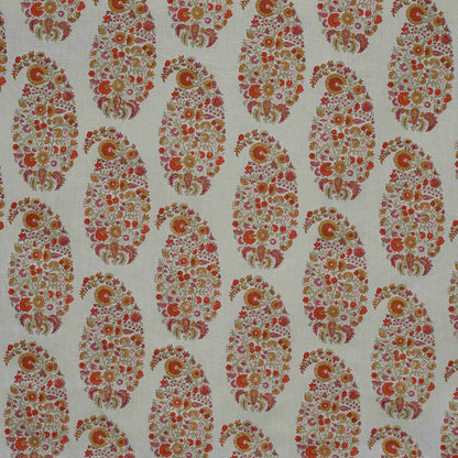Paisley - Rust & Green