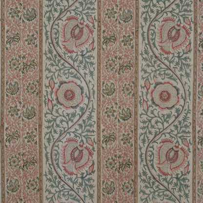 Palampore Stripe - Oyster / Celeste