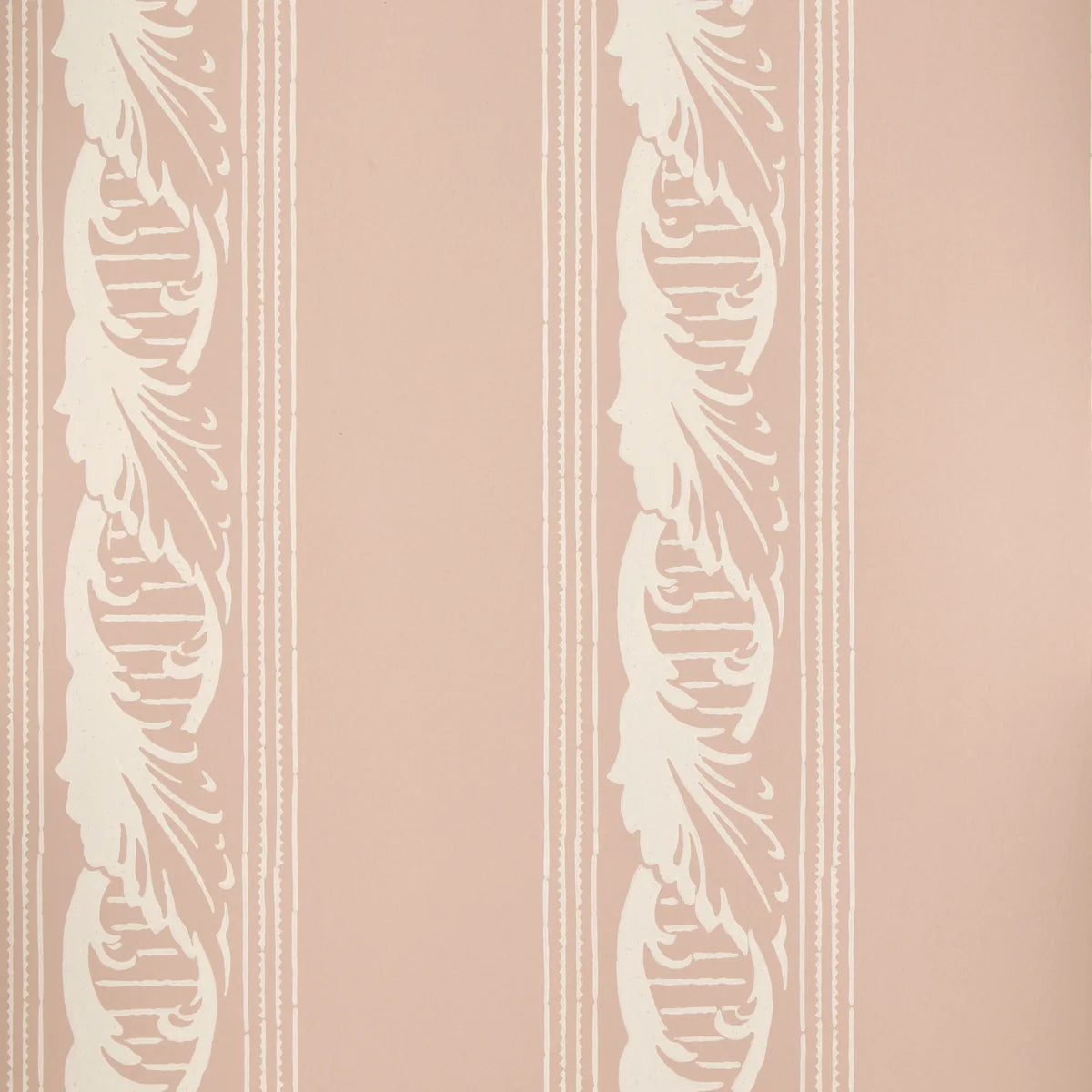 Palantine Stripe Grande Wallpaper - Powder