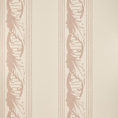 Palantine Stripe Grande Wallpaper - Powder on Crema