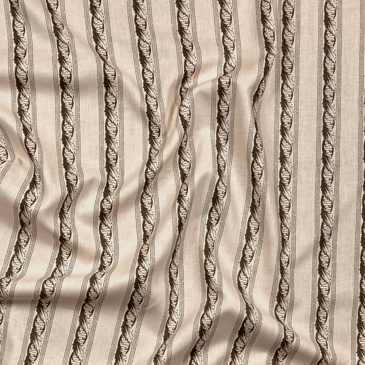 Palantine Stripe Piccola - Smoke on Crema