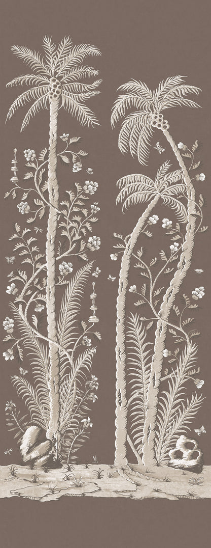 Palm Wallpaper - Truffle Small