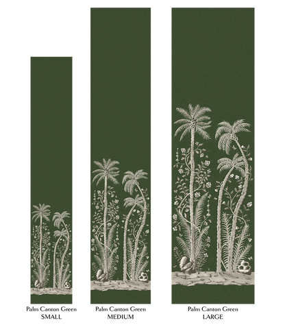 Palm Wallpaper - Canton Green Small