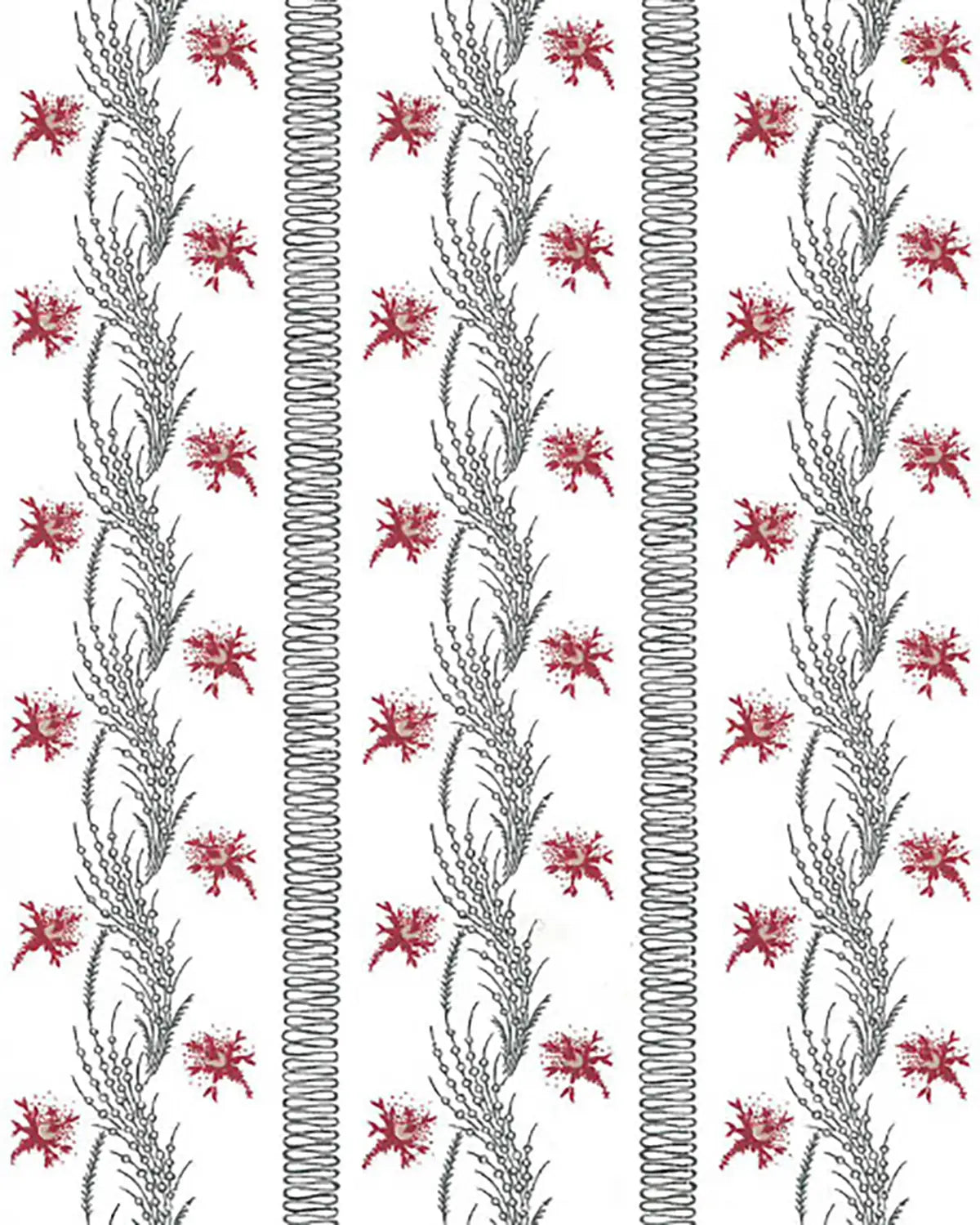 Pemberley Wallpaper - Juniper/Berry