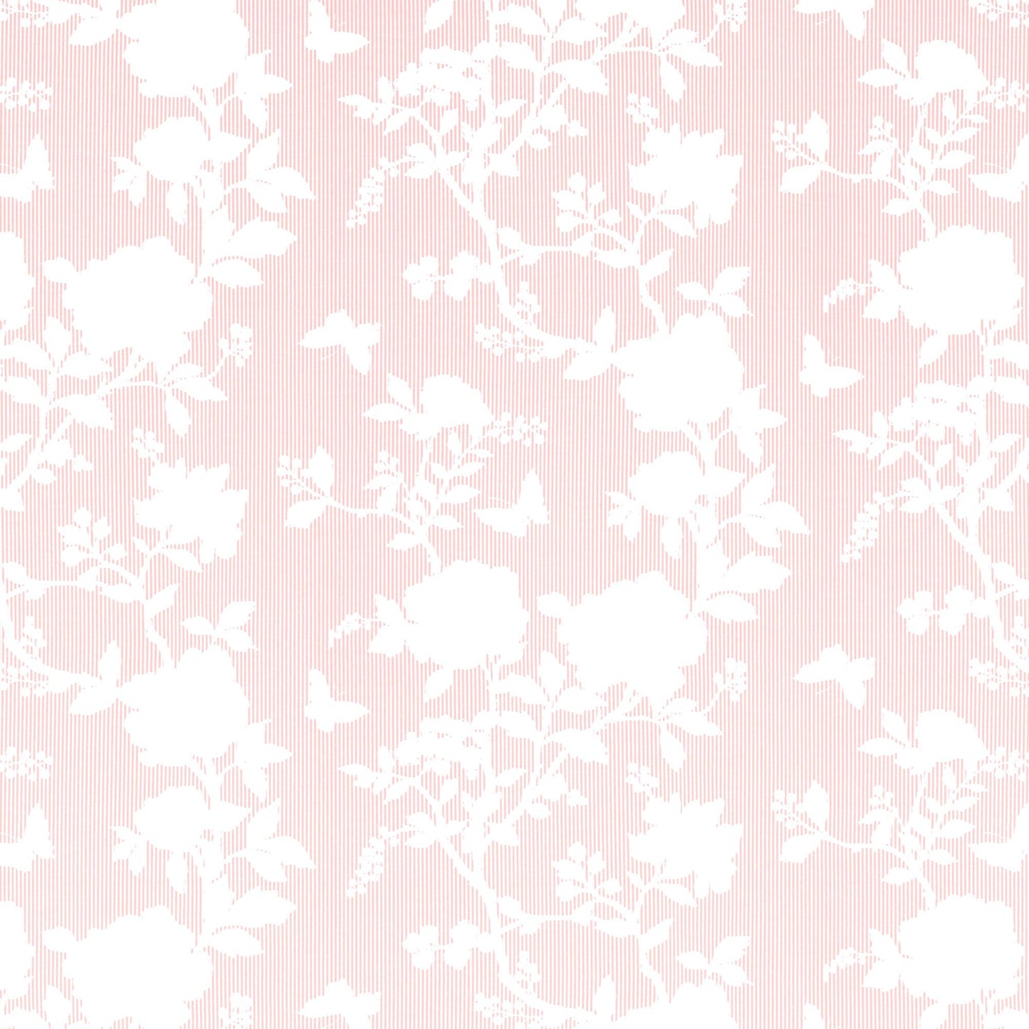 Peony Pinstripe - Pink