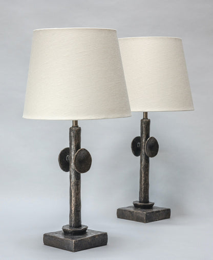 Petit Honore Lamp - White Plaster