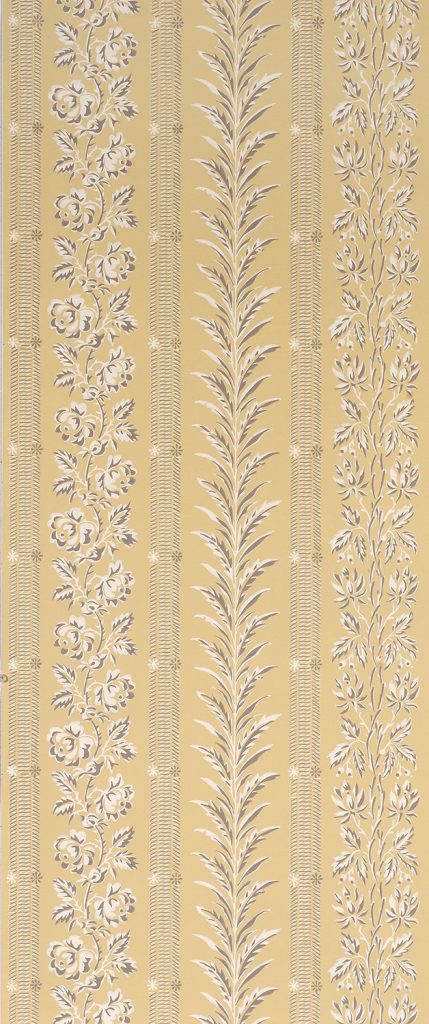 Plymouth Stripe & Vine Wallpaper - D