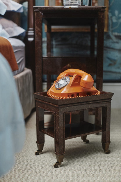 Oak Telephone Table - Natural Oak