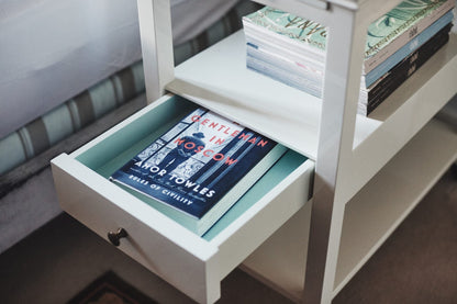 Practical Nightstand - Ivory