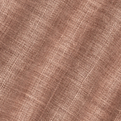 Mid Weight Laundered Linen - Rust Red