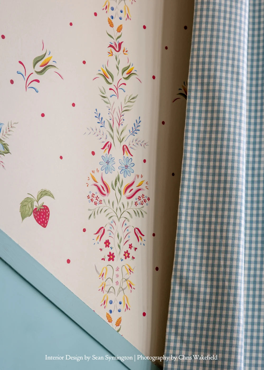 Nutcracker Stripe Wallpaper - Original