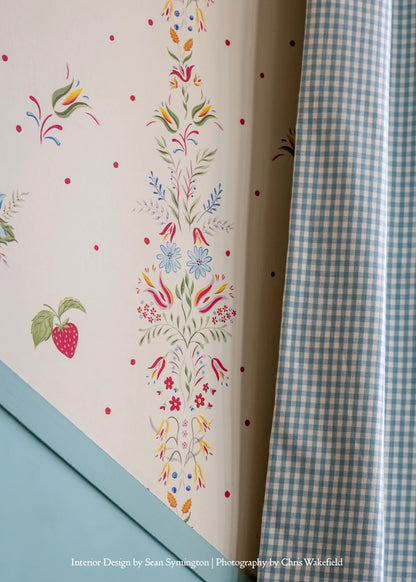 Nutcracker Stripe Wallpaper - Original