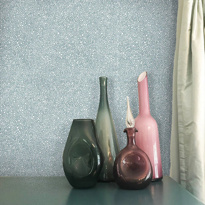 Shagreen Wallpaper - Eau de Nile