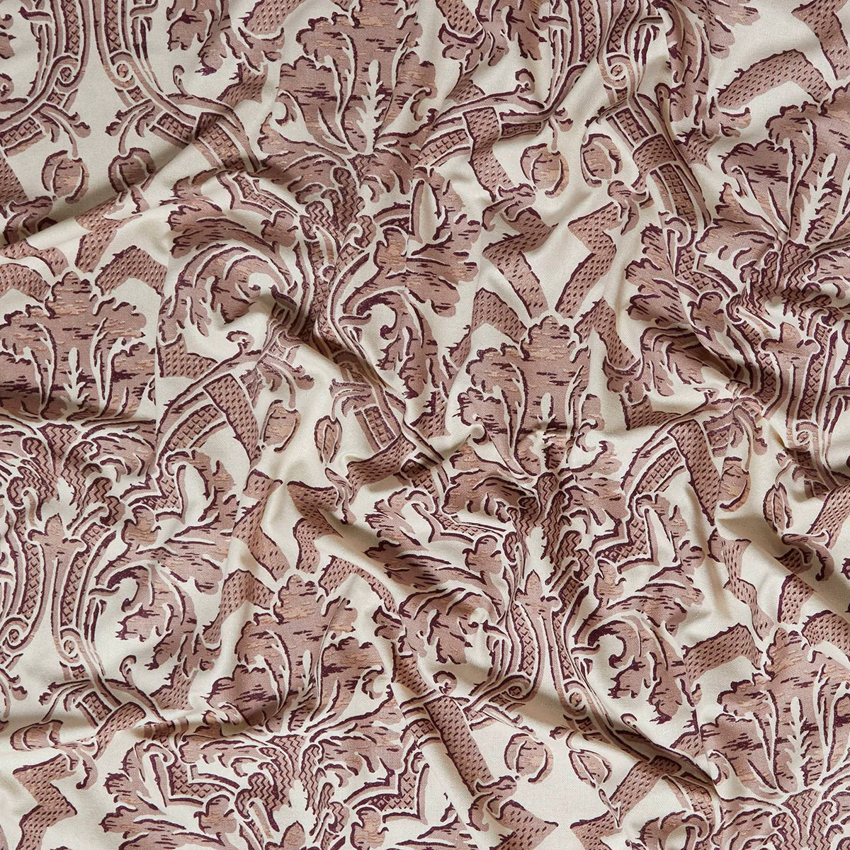 Stockton Silk Mutka - Tudor Rose