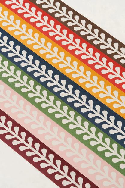 Edith Wallpaper Border - Rose