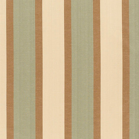 Waverly Stripe - Brown/Teal