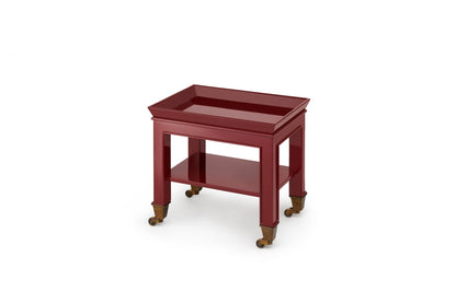 Telephone Table - Garnet Red