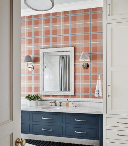 Tartan Wallpaper - Bourbon