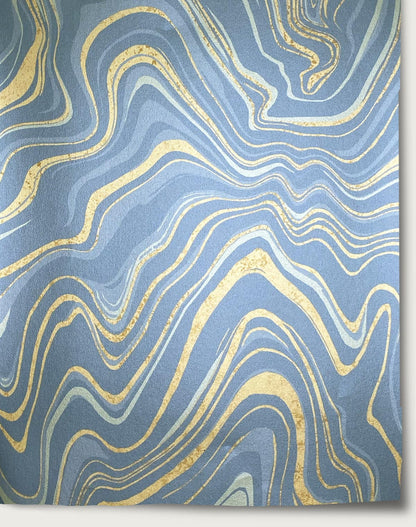 Time Shift Wallpaper - Turquoise