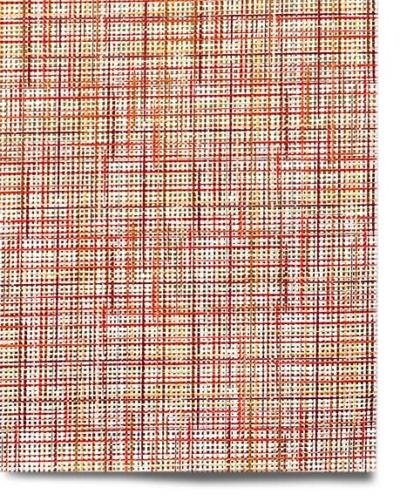 Tweed-Metallic Wallpaper - Oxblood