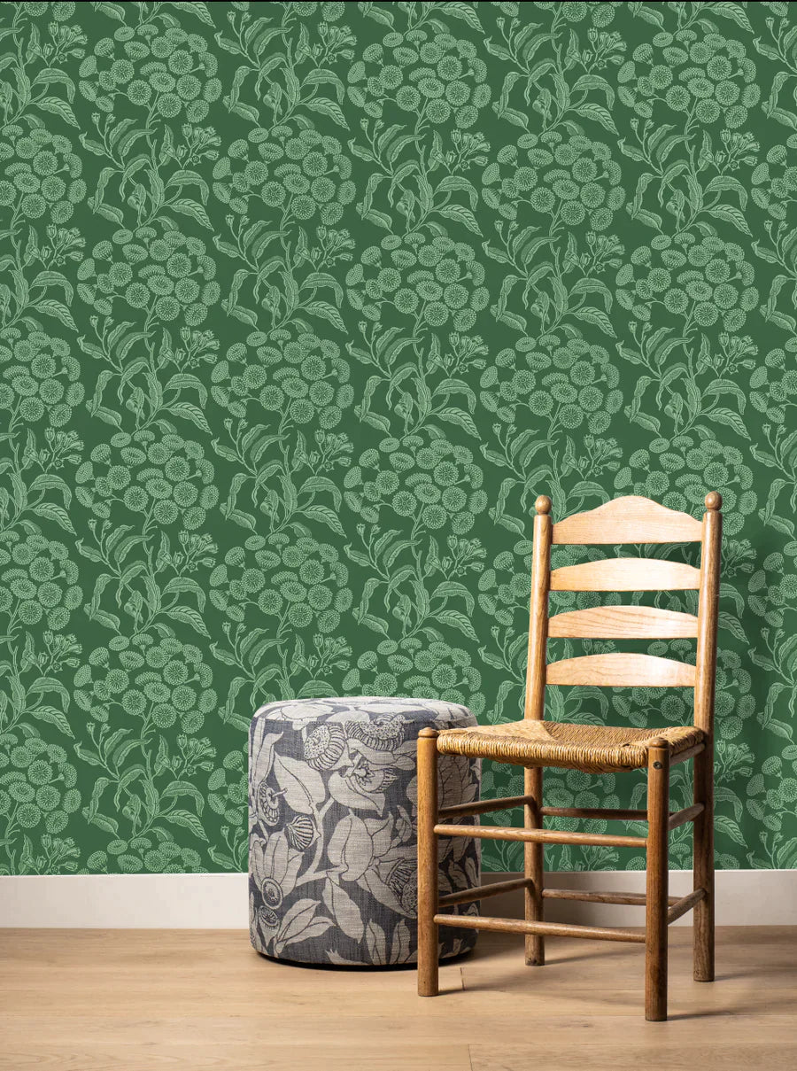 Angophora Wallpaper - Green / Green
