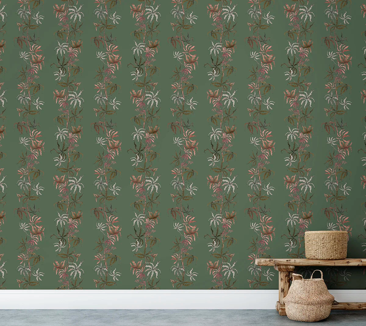 Vertical Fern Wallpaper - Leaf