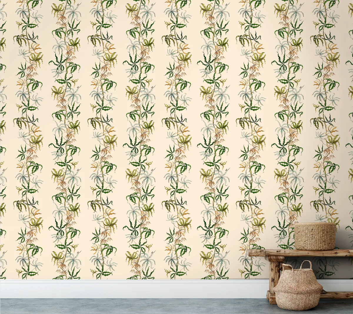 Vertical Fern Wallpaper - Original