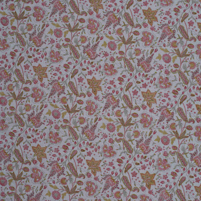 Vine - Mustard & Fuchsia