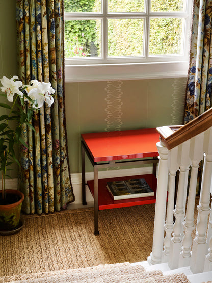 Portsea Side Table - Chinese Red