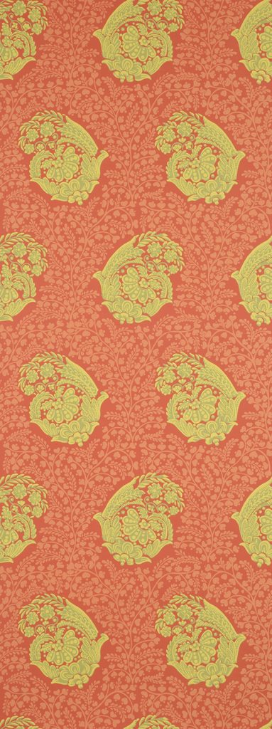 Vine and Paisley Wallpaper - D