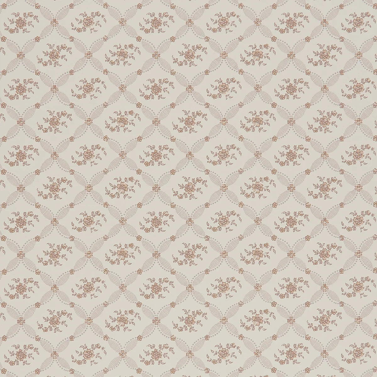 Violet Wallpaper - Beige