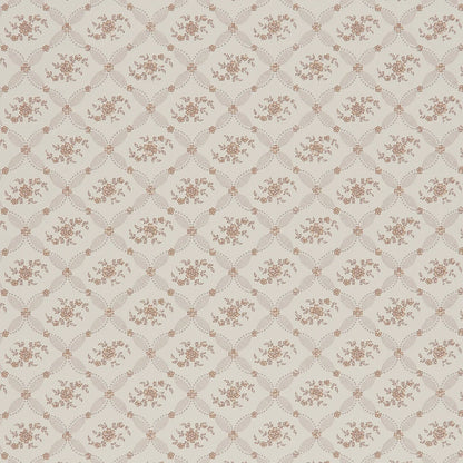 Violet Wallpaper - Beige