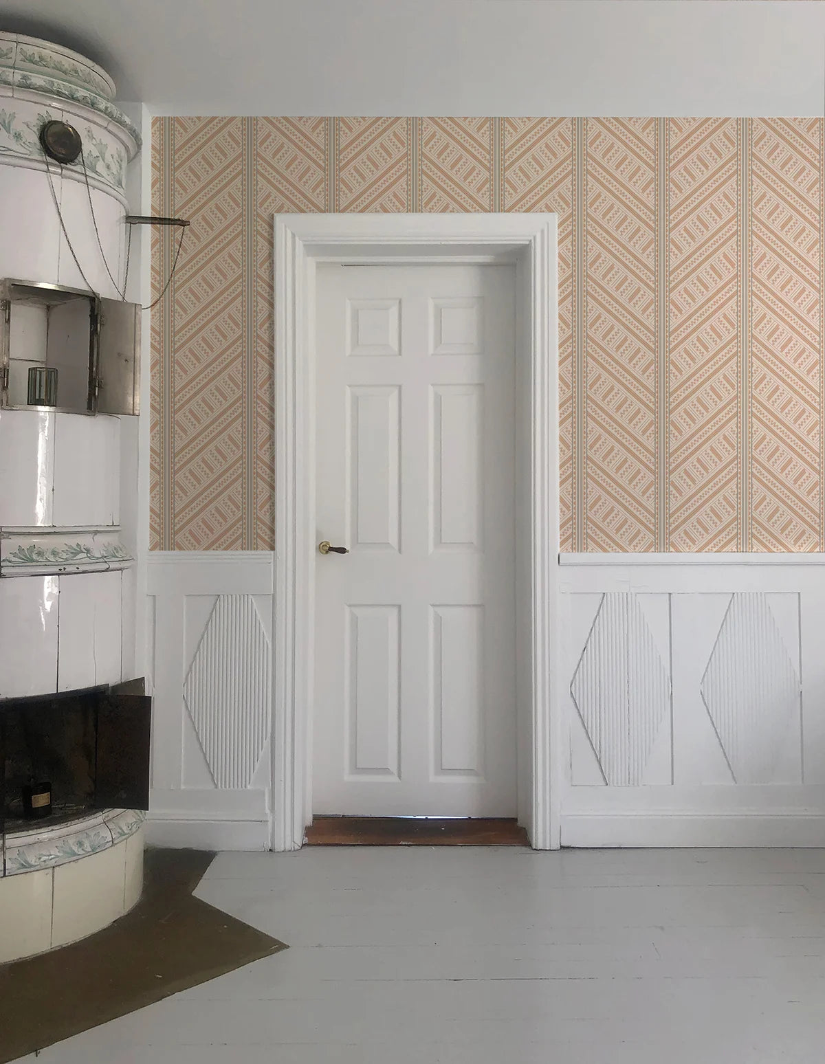 Vondel Wallpaper - Cream & Beige