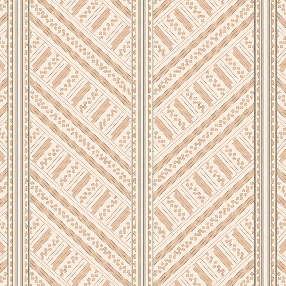 Vondel Wallpaper - Cream & Beige