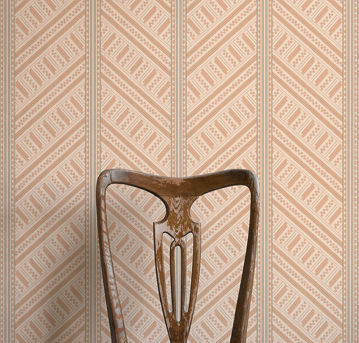 Vondel Wallpaper - Cream & Beige