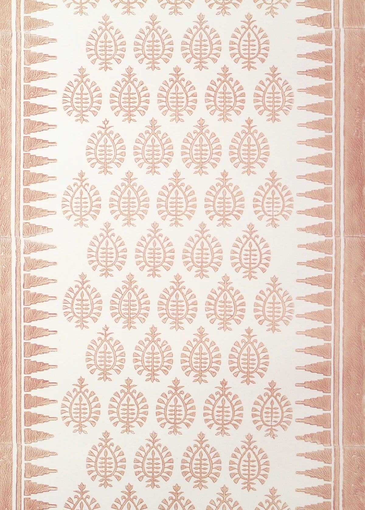 Shalimar Wallpaper - Paprika Rose