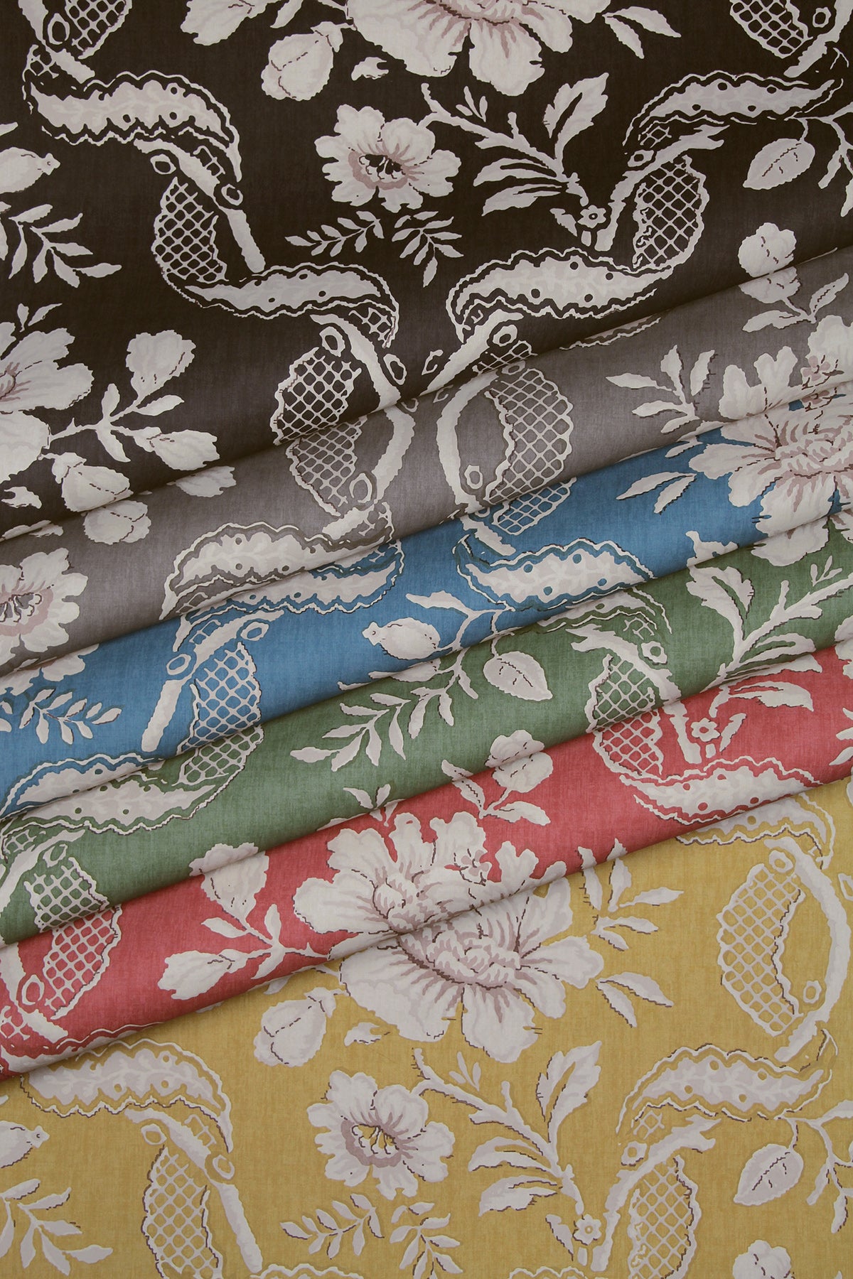 Camille Wallpaper - Blue