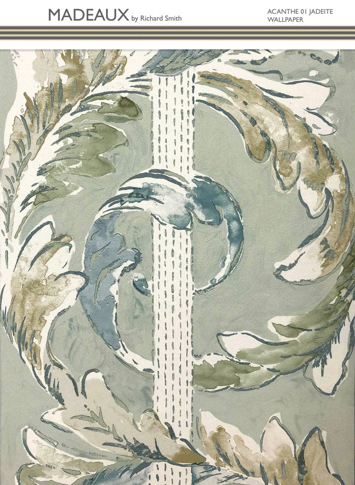 Acanthe Wallpaper - Jadeite