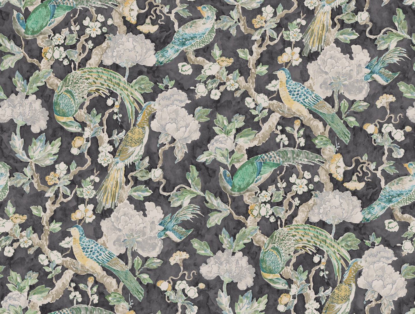 Aviary Wallpaper - Midnight Forest