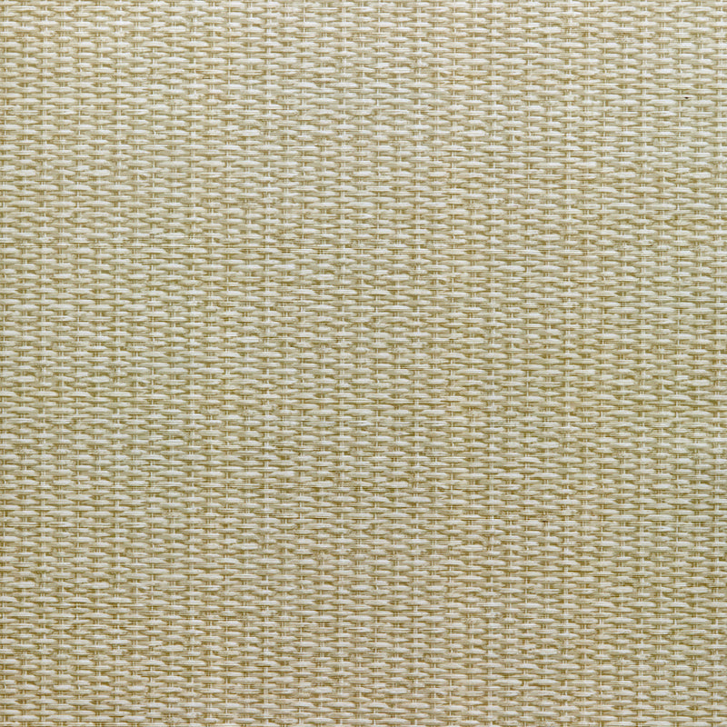 Basketweave Grasscloth Wallpaper - Straw