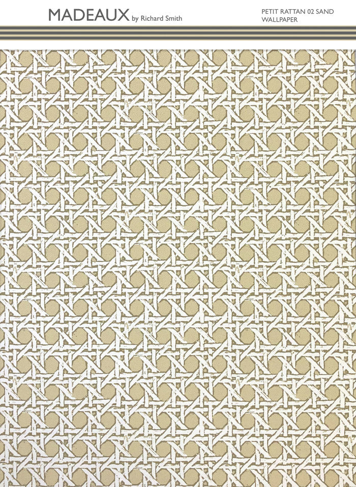 Petit Rattan Wallpaper - Sand