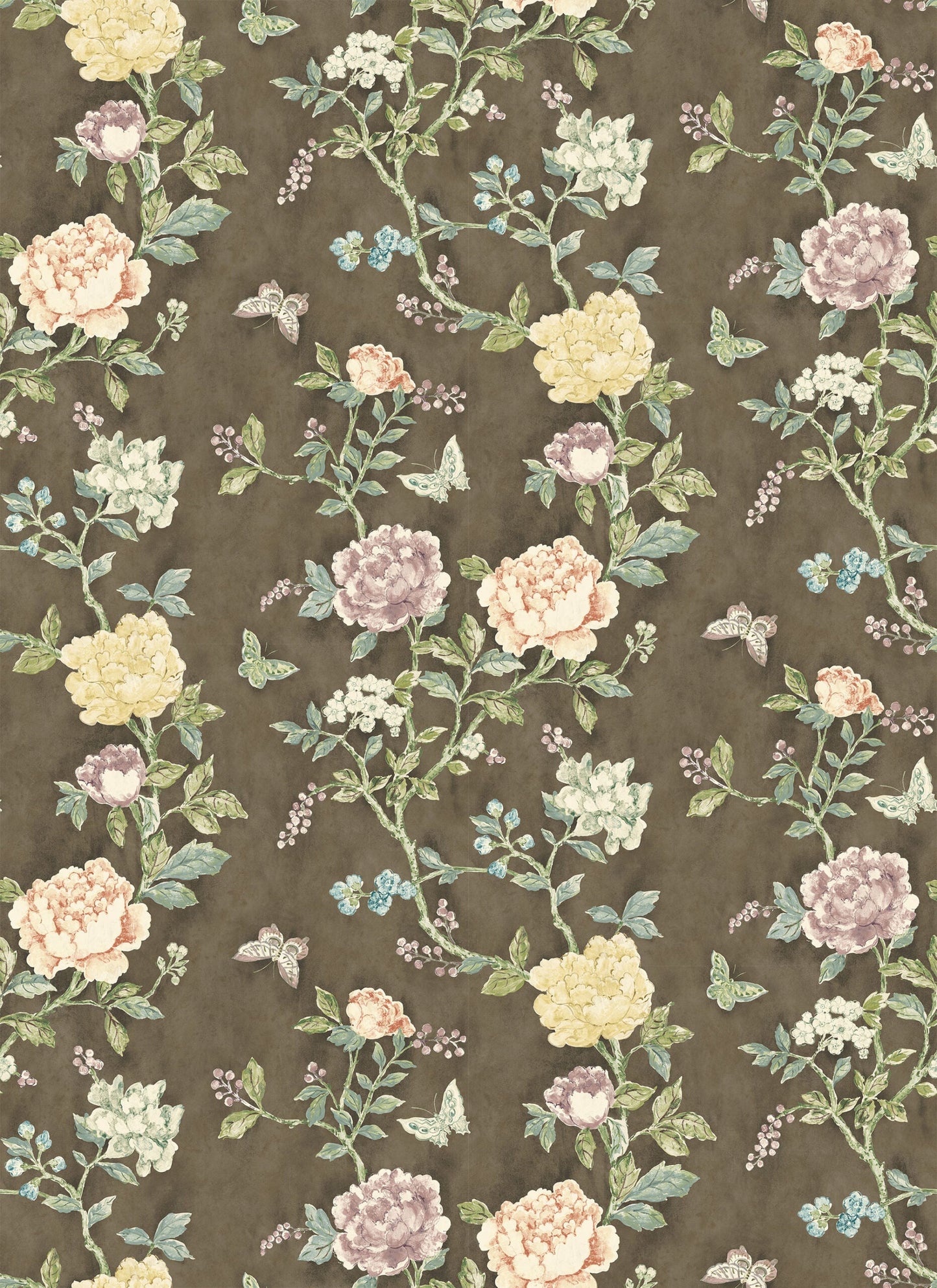 Pivoine Wallpaper - Cocoa