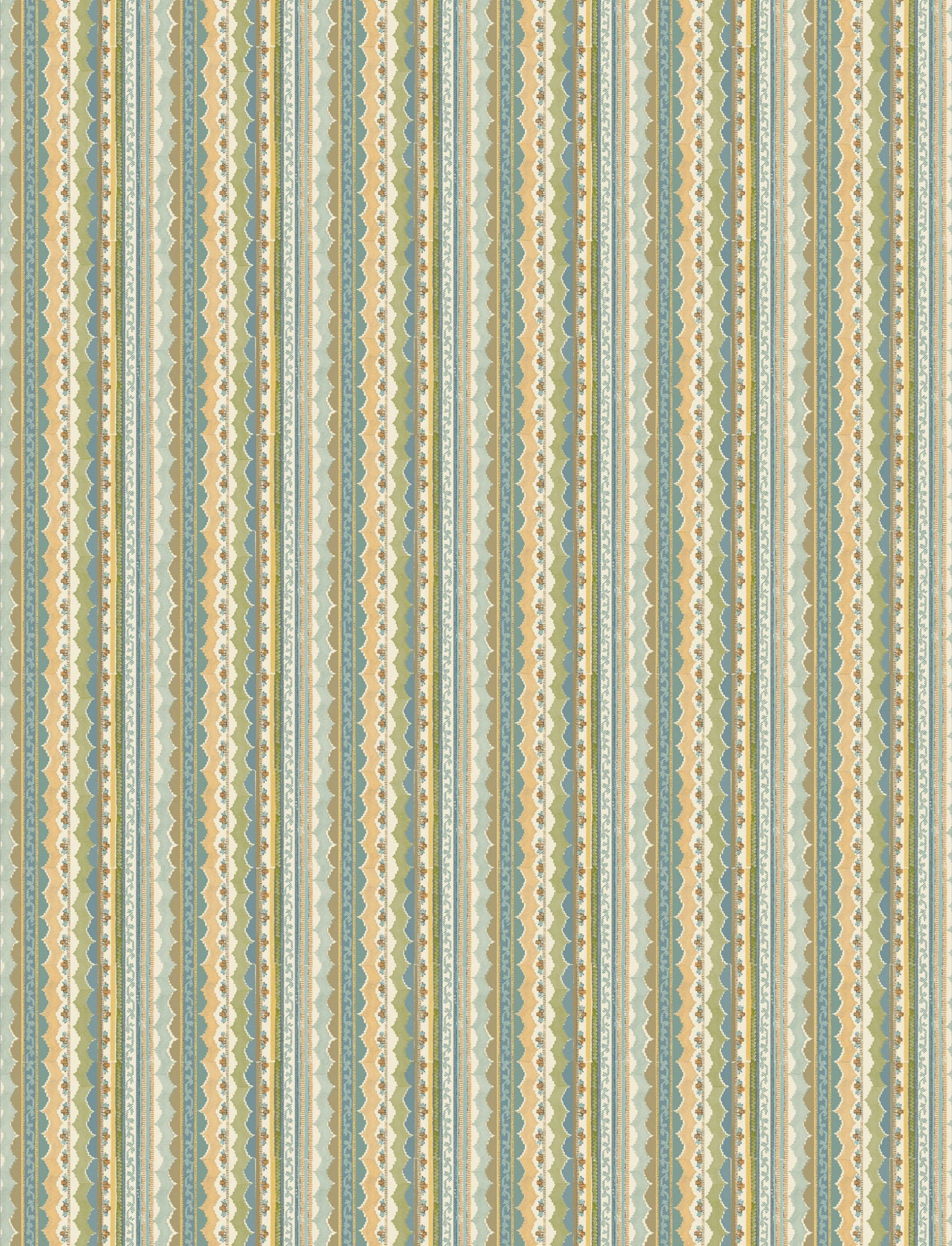Simla Wallpaper - Blue