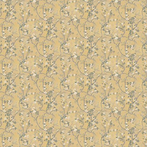 Camellia Petit Wallpaper - Golden Yellow