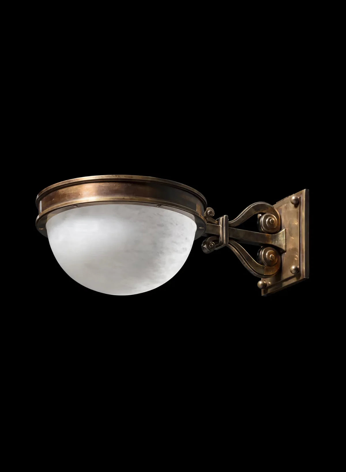 Errol Dish (Plain Alabaster)